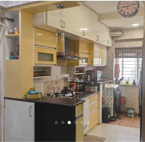 Kitchen in 2 BHK Apartment at Candeur Carlisle, Mahadevpura – for Rent