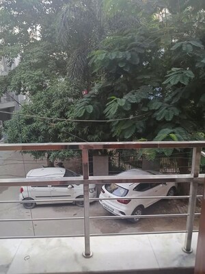 Balcony in 2 BHK Apartment at Unitech Uniworld City, Sector 30 – for Rent