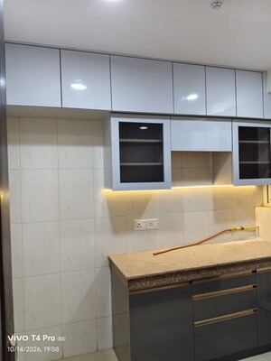 Kitchen in 3 BHK Apartment at 3C Lotus Panache, Sector 110 – for Rent