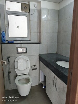 Bathroom in 3 BHK Apartment at 3C Lotus Panache, Sector 110 – for Rent