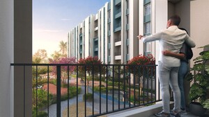 Balcony in 2 BHK Apartment at Sathya Nagar – for Sale