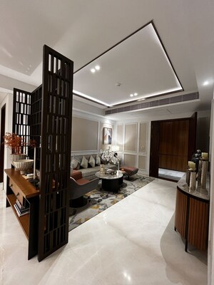 Staircase in 3 BHK Apartment at Trendset Allure, Kokapet – for Sale