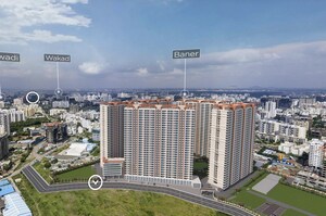 2 BHK Apartment – Exterior View View at Nyati Emerald, Baner - for Sale