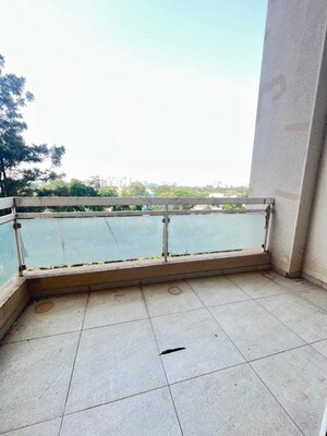 Balcony in 2 BHK Apartment at Yashada Triose, Pimple Saudagar – for Rent
