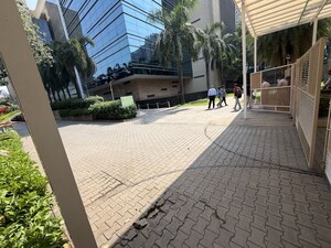 Balcony in  Office Space at Wagle Trade Square, Wagle Industrial Estate – for Rent