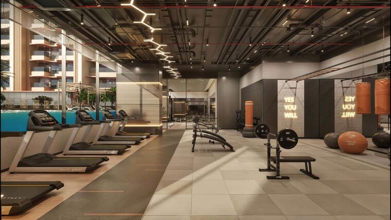 Gym, nyati-evania 2 Bedroom 919 Sq.Ft. Apartment In Sadashiv Peth Pune 10785040