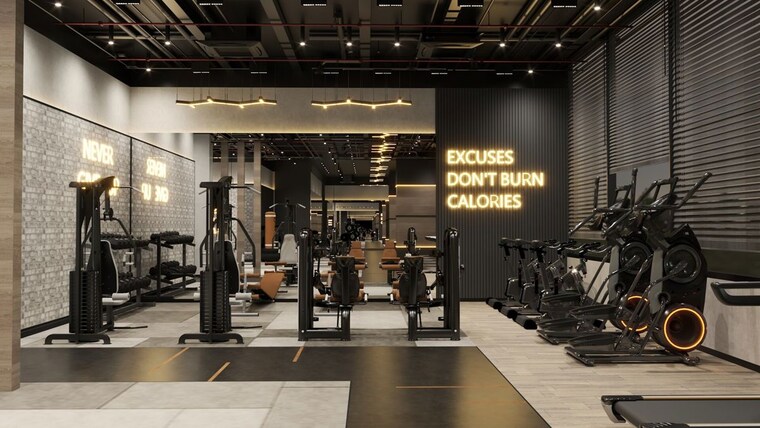 Gym, nyati-evania 2 Bedroom 919 Sq.Ft. Apartment In Sadashiv Peth Pune 10785040