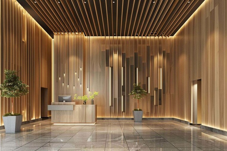 Living Room, nyati-evania 3 Bedroom 1337 Sq.Ft. Apartment In Sadashiv Peth Pune 10785050