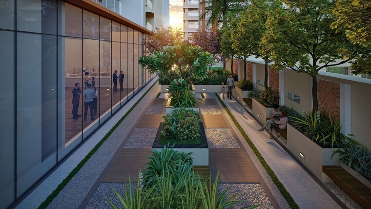 Balcony, nyati-evania 3 Bedroom 1337 Sq.Ft. Apartment In Sadashiv Peth Pune 10785050