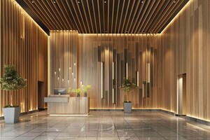 Living Room in 4 BHK Apartment at Nyati Evania, Sadashiv Peth – for Sale