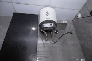 Bathroom in Studio Apartment at Chandan Nagar – for Rent