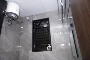 Bathroom in Studio Apartment at Chandan Nagar – for Rent