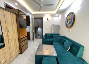 Living Room in 2 BHK Apartment at Ramky Towers Gachibowli, Gachibowli – for Rent