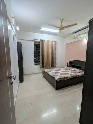 Bedroom in 3 BHK Apartment at Gera Trinity Towers, Kharadi – for Rent
