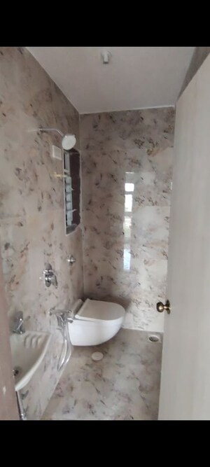 Bathroom in 1 BHK Apartment at Shraddha Classic, Bhandup West – for Rent