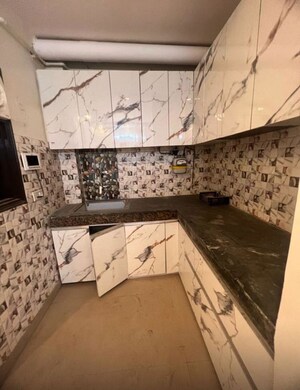 Kitchen in 2 BHK Builder Floor at Chattarpur – for Rent