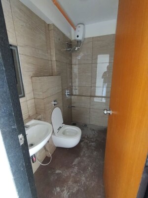 Bathroom in 1 BHK Apartment at Chandak 34 Park Estate, Goregaon West – for Sale