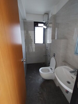 Bathroom in 1 BHK Apartment at Chandak 34 Park Estate, Goregaon West – for Sale