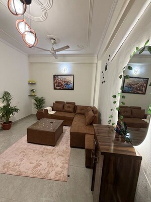 Living Room in 1 BHK Builder Floor at Saket – for Rent