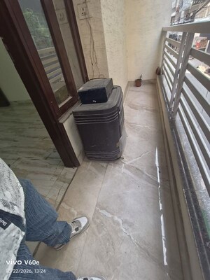 Balcony in 2 BHK Builder Floor at Chattarpur – for Rent