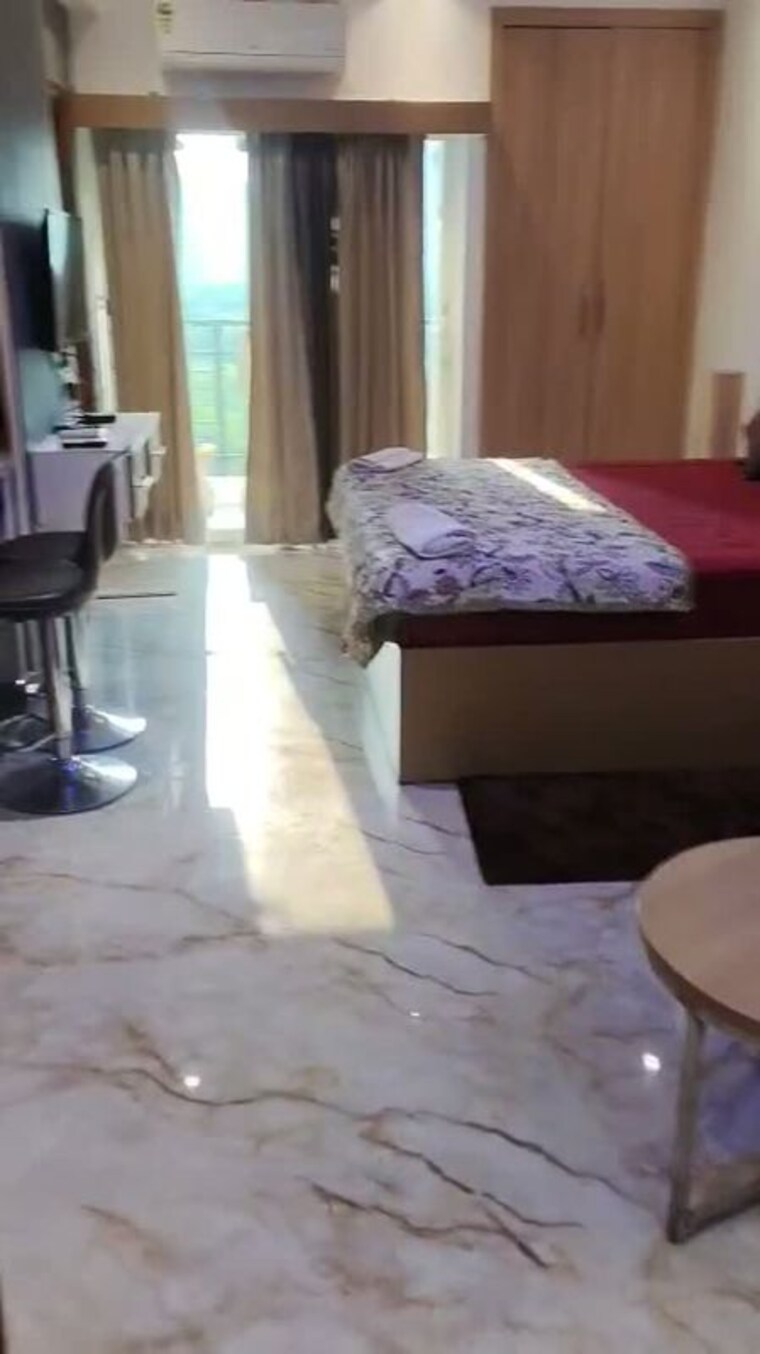 Living Room, nimbus-the-golden-palm 1 RK 506 Sq.Ft. Apartment In Sector 168 Noida 10785136