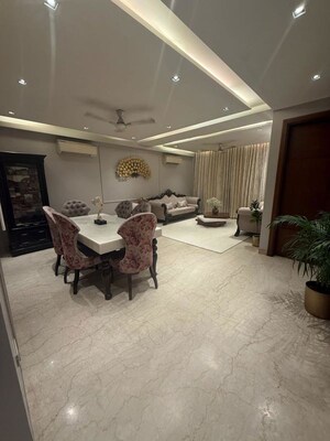 Dining area in 3.5 BHK Builder Floor at Punjabi Bagh West – for Sale