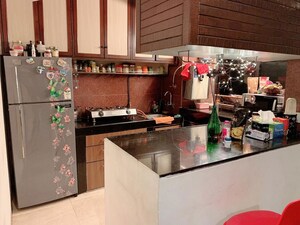 Kitchen in 1 BHK Apartment at Andheri CHS, Andheri West – for Rent