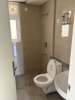 Bathroom in 3 BHK Apartment at Eldeco Live By The Greens, Sector 150 – for Rent