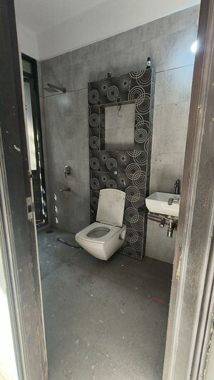 Bathroom in 3 BHK Apartment at Ishwar Om Siddhivinayak Apartment, Kharghar Sector 21 – for Rent