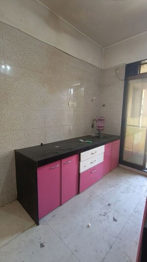 Kitchen in 3 BHK Apartment at Ishwar Om Siddhivinayak Apartment, Kharghar Sector 21 – for Rent