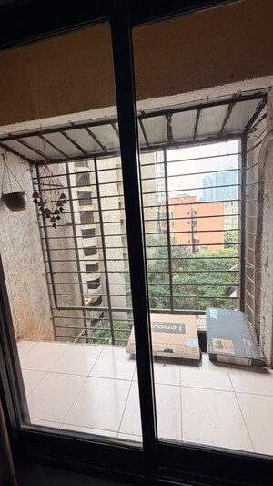 Balcony in 2 BHK Apartment at Swapnalok Towers, Malad East – for Rent
