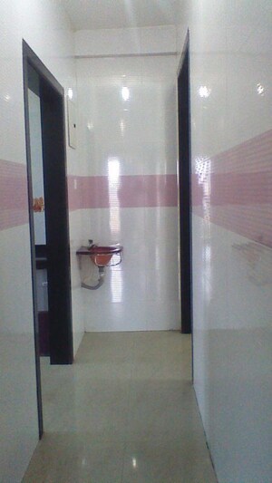 Attached Bathroom in 2 BHK Apartment at Sawan Highness, Kharghar – for Rent