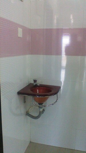 Bathroom in 2 BHK Apartment at Sawan Highness, Kharghar – for Rent