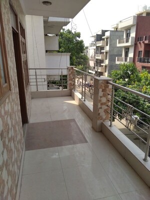 Balcony in 3 BHK Builder Floor at Sector 45 – for Rent