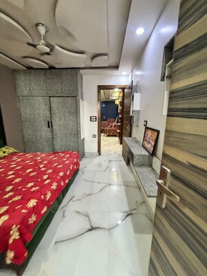 Bedroom in 3 BHK Builder Floor at Uttam Nagar – for Rent