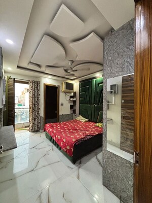 Bedroom in 3 BHK Builder Floor at Uttam Nagar – for Rent