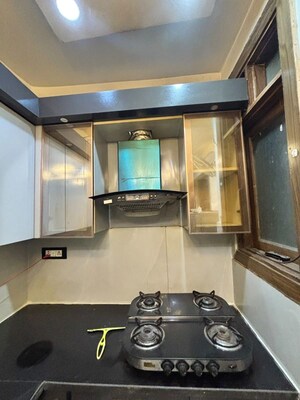 Kitchen in 3 BHK Builder Floor at Uttam Nagar – for Rent