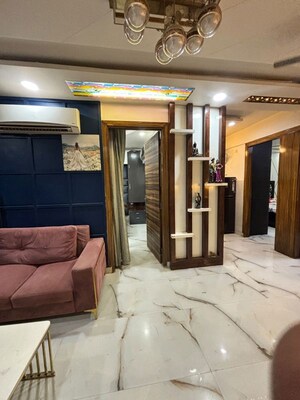 Living Room in 3 BHK Builder Floor at Uttam Nagar – for Rent