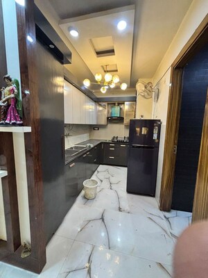 Kitchen in 3 BHK Builder Floor at Uttam Nagar – for Rent