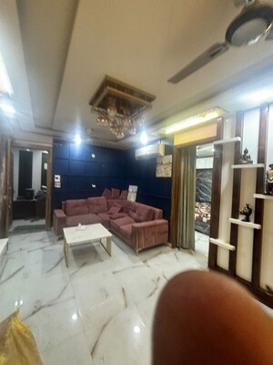 Living Room in 3 BHK Builder Floor at Uttam Nagar – for Rent