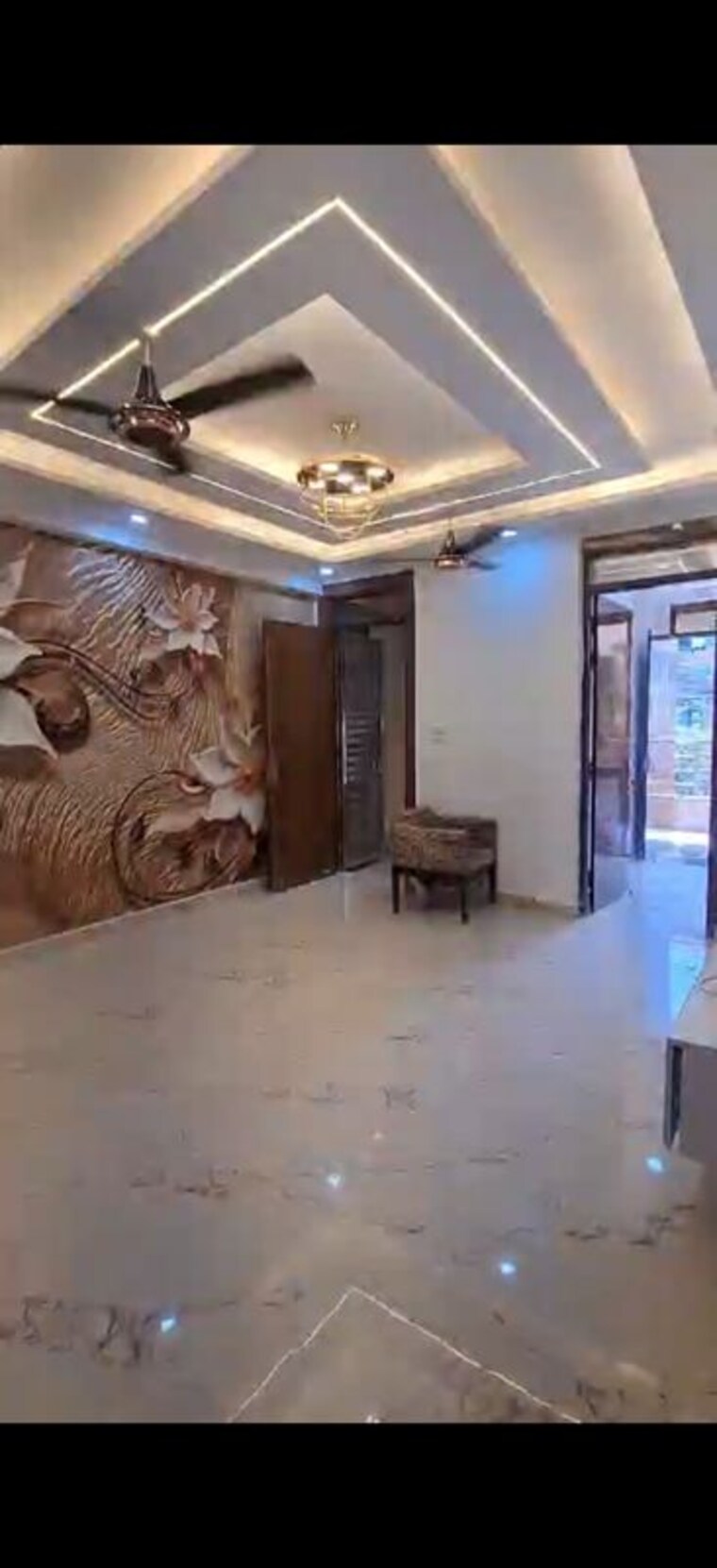 Living Room, vasundhara sector 1 3 Bedroom 1000 Sq.Ft. Builder Floor In Vasundhara Sector 1 Ghaziabad 10785337
