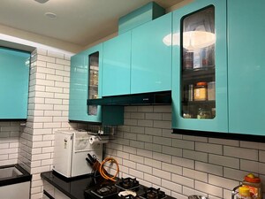 Kitchen in 3 BHK Apartment at Bestech Park View Residency, Sector 3 – for Rent