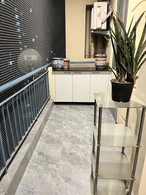 Balcony in 3 BHK Apartment at Bestech Park View Residency, Sector 3 – for Rent