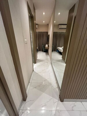 Building Lobby in 3 BHK Apartment at Runwal Gardens, Dombivli East – for Sale