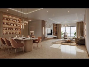 Living Room in 1 BHK Apartment at Modis Rashmi Manorath, Borivali East – for Sale