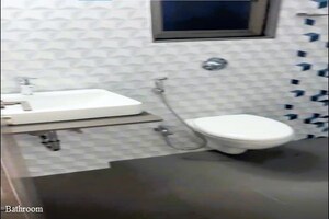 Bathroom in 3 BHK Apartment at Bramhacorp The Collection, Kalyani Nagar – for Rent