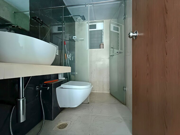 Bathroom, dosti-oak 2 Bedroom 575 Sq.Ft. Apartment In Balkum Pada Thane 10785397