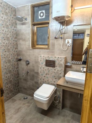 Bathroom in 4 BHK Builder Floor at Sector 38 – for Rent