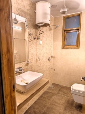 Bathroom in 4 BHK Builder Floor at Sector 38 – for Rent