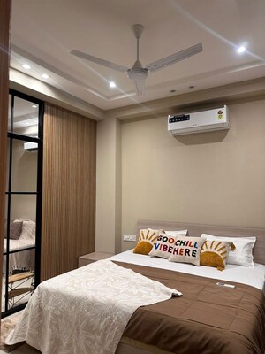 Bedroom in 1 BHK Builder Floor at Sector 38 – for Rent